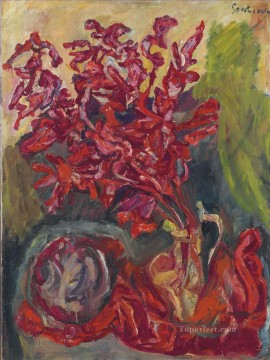 Expressionism Painting - The Gladioli Chaim Soutine Expressionism